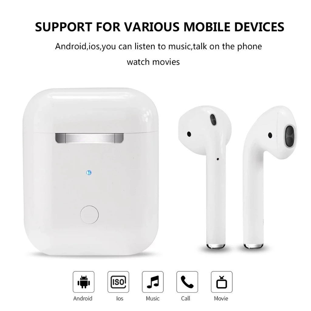 Auriculares inalámbricos Bluetooth I12